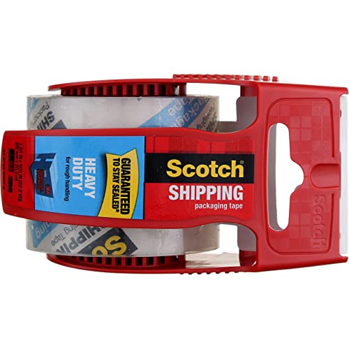image for Scotch Heavy Duty xdwjhV Shipping Packaging Tape, 1.88 x 800 Inches (1
