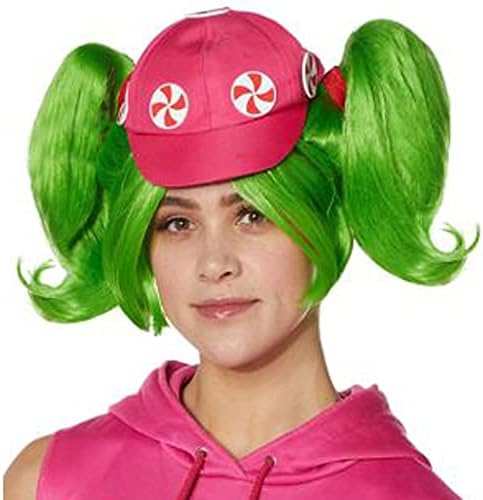 Spirit Halloween Fortnite Brite Bomber Costume Wig Teen/Adult