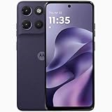 Motorola Moto G17 Dual-SIM 128 GB ROM + 4 GB RAM (nur GSM, keine CDMA), werksseitig entsperrtes 4G/LTE-Smartphone (Pantone Evening Blue) – Internationale Version