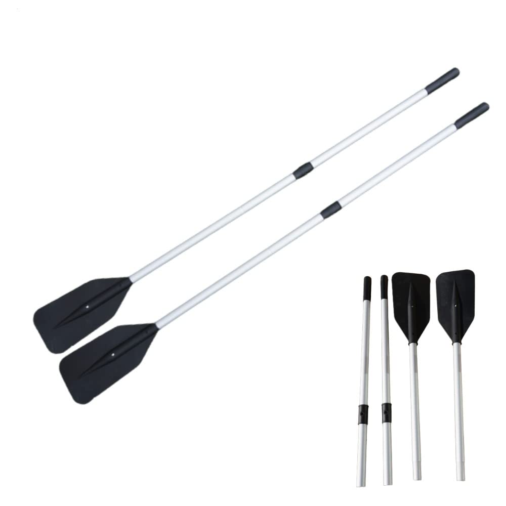 Amazon | 2分割式アルミ製オール2本 ボート用 アルミオール全長163cm2