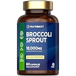 Broccoli Sprout Extract 18,000mg | Activated Sulforaphane Supplement | 60 Vegan Capsules | High Strength | by Horbaach