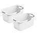 Produktbild Rotho Country 2er-Set Wäschekorb 40l, Kunststoff (PP) BPA-frei, 40l (58.0 x 38.9 x 25.1 cm)