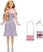 Mattel Universal Wicked Glinda Fashion Doll & Accessories with Styled Blonde Hair, Posability & Removable School Uniform Look