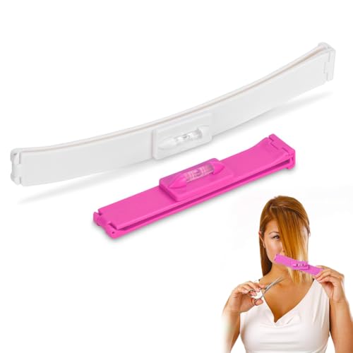 COYUN Barrette de Coiffure,Accueil Outil De Coupe De Cheveux,Frange Niveau Outil,Outils de Coupe de Cheveux,DIY Bricolage Tondeuse