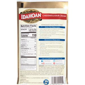 Image of IDAHOAN REGULAR MASHED INSTANT POTATO MIX FLAKES 4 OZ (Pack of 2)