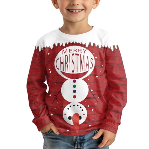 HUIACONG Sweatshirt for Boys Long Sleeve Shirt Kids Tee Shirt4