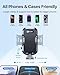 andobil 【True Military-Grade Phone Holders for Your Car 【89+ LBS Strongest Suction & Clip】 2026 Ultimate Car Phone Holder, Dashboard Windshield Vent Cell Phone Car Mount for iPhone Sumsung Android