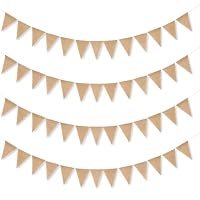 Bannière 'Bride To Be' En Toile De Jute - Décoration EVJF Chic Et Vintage - 3m De Fil Inclus
