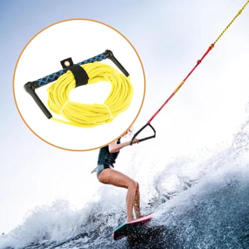 YueShengYCHUANG ウェイクボードロープ ハンドル付き 23.8m