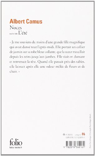 Noces Ete [Lingua francese]