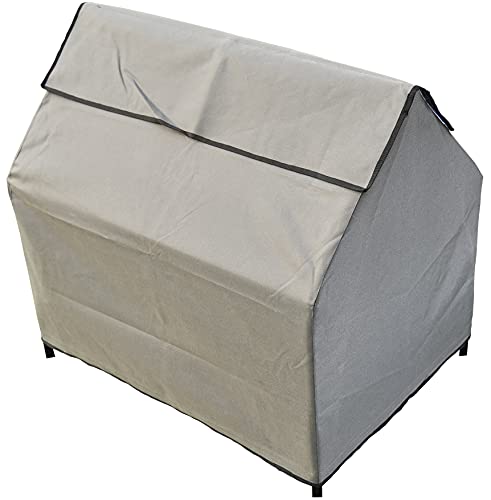 Image of Homecute Elevated Portable Pet House -(Grey)