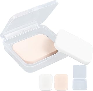 CREATCABIN Esponja de maquillaje cuadrada con...