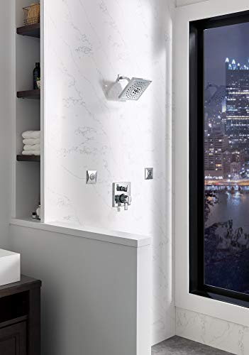 Delta Faucet T27867-Bl Angular Modern Monitor 17 Series Valve 3-Setting Integrated Shower Trim With Diverter, Matte Black #TOP5