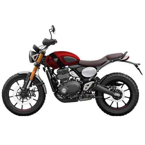 Image of Triumph Scrambler 400 X (349 CC) Bike Volcanic Red Booking for Ex-Showroom Price