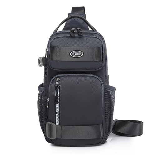 FANDARE Tactical EDC Sling Bag Crossbody Backpack Military Sport Bag Pack Chest Shoulder Bag for Men One Strap Motorcycle for Camping Hiking Cycling O