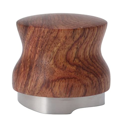 Ręczny ubijak do kawy Lybunair 51 mm z uchwytem z palisandru (53mm / 2.1in)