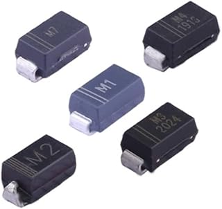 5 PCS SMD Diode M1/1N4001 M4/1N4004 M7/1N4007 M2/1N4002 M3/1N4003 SMA (Color : M4 1N4004 SMA)