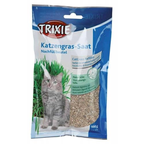 TRIXIE Erba gatta, 1 Confezione (1 x 100 gr)