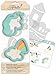 American Crafts 374100 7 Piece Sweet Sugarbelle Enchanted Cookie Cutters