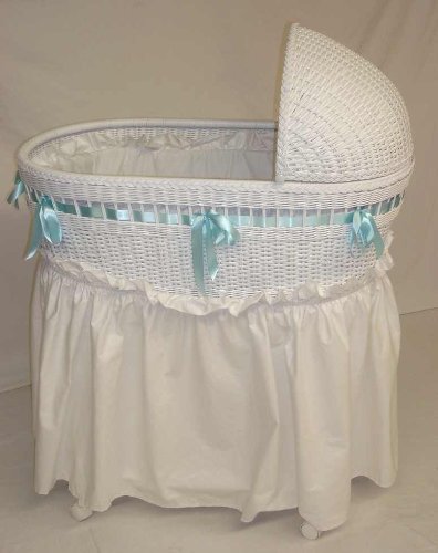 wicker bassinet amazon