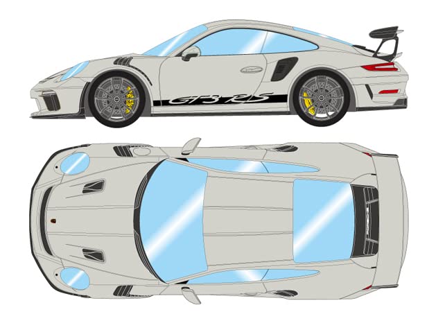 Amazon | EIDOLON 1/43 ポルシェ 911 (991.2) GT3 RS 2018 クレヨン