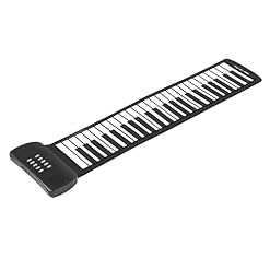 Piano Enroulable, 49 Touches Roll Up Piano Portable électronique Rechargeable avec Clavier de Piano en Silicone pour… - Les Beatles, Paul McCartney, John Lennon, RIngo Starr, George Harrison