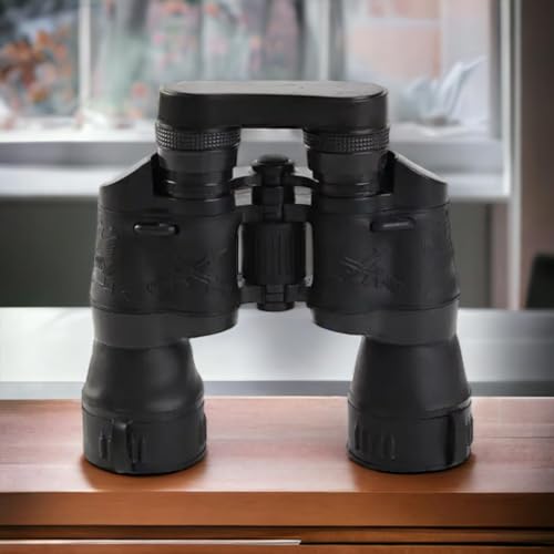 Binóculo HD Profissional 50MM com Ampliação de 7x: Visão de Longo Alcance, Antiderrapante e Reguláve