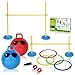 Playzone-fit Obstacle Race Set - Competition Obstacle Race Course for Children - Perfect Outdoor & Indoor Racing Obstacles for Young Kids!