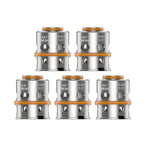 Geek Vape | M Series Coils | Designed for Z Max Tank | 0.2 Ohm KA1 Triple Mesh | Pack of 5