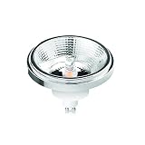 LEDart ampoule ES111 base GU10 12W angle faisceau étroit 12° 3000K 920 lumen / 200-240 V. 50/60Hz