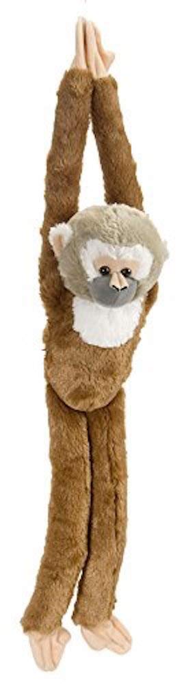 Wild Republic Europe 51 Cm Hanging Monkey And Squirrel Plush Toy