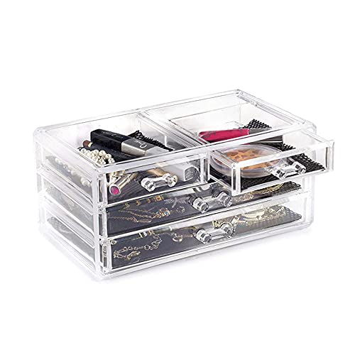 Organizador de Maquiagem 4 Gavetas, Acrílico Store