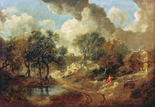 Cuadro en lienzo de Suffolk para salón: transforma tu hogar con arte de Gainsborough (60x90cm)