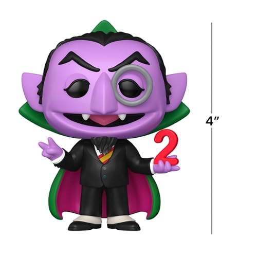 1 Rue Sésame Figurine POP! The Count 9 cm - vue 4