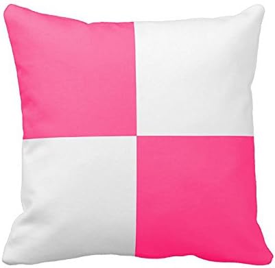 1 Pair Block Patchwork Pillow Sham Egyptian Cotton 500tc Lavender Queen (20 x 30 inch)