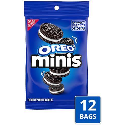 Image of OREO Minis Chocolate Sandwich Cookies, 12-3 oz Bags