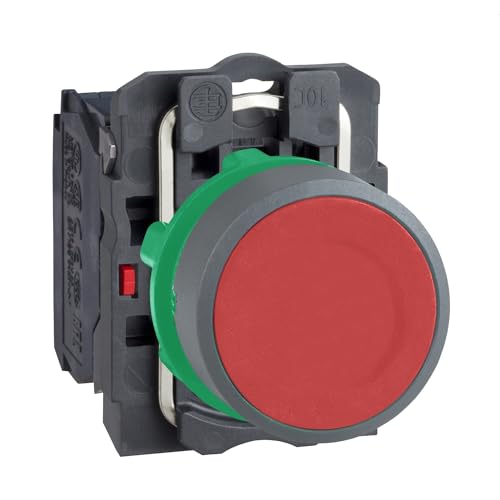 Schneider Electric Bouton poussoir complet plastique à impulsion XB5AA42C0 - vue 2