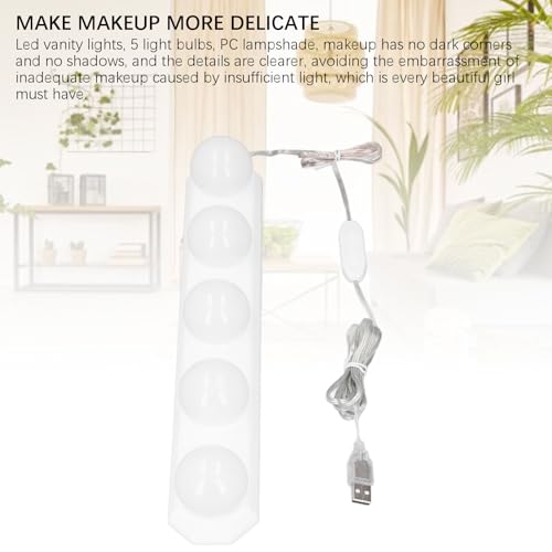 Luces LED regulables para espejo de tocador y mesa de maquillaje 7