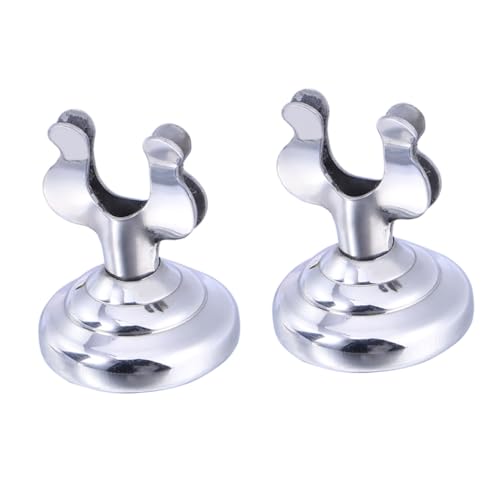 NAMOARLY Stylish Tuning Fork Stainless Steel Menu Holders 2 Pack Place Card Holders for Events Banquets