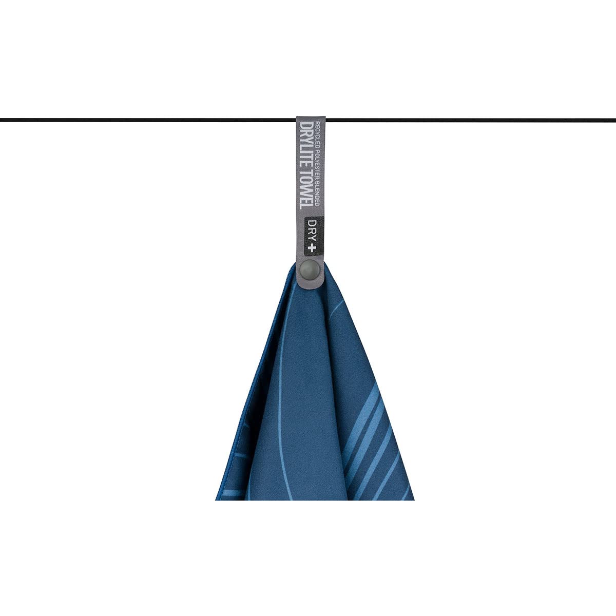 Sea to Summit - Serviette de Voyage DryLite Towel XL - Serviette de Plage en Microfibre - Super Douce et veloutée - Séchage Rapide - Suspension et Sac - pour Voyage et Fitness - 75 x 150 cm - Bleu