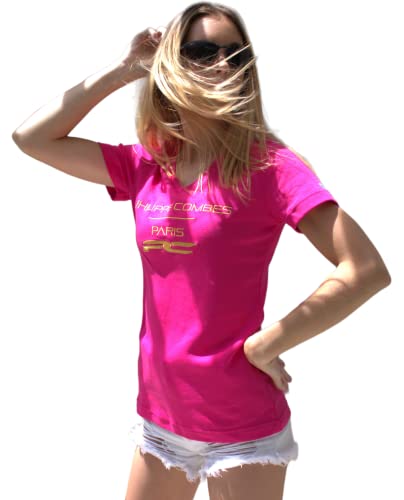 T-shirt brodé luxe en taille S élégance haut de gamme chic
