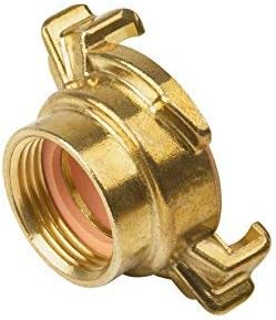 Meister Quick Coupling Threaded Piece – 24.66 mm (3/4 Inch) Female Thread – Brass – Suitable for Drinking Water – Tested Quality – Hose Coupling/Hose Connector / 9925320