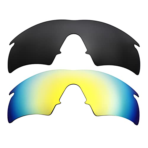 Verres Oakley M Frame Hybrid Noir Or pour vos sorties vélo et running