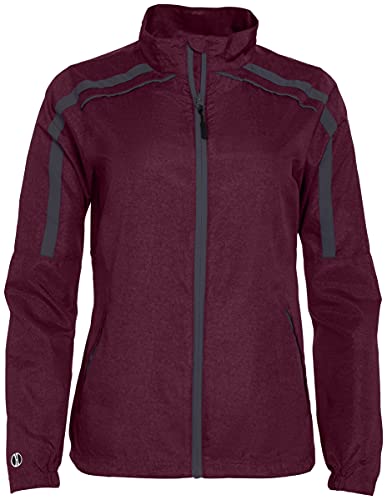Holloway Sportswear Ladies' Bionic Jacket Women's M Maroon/Carbon #TOP11
