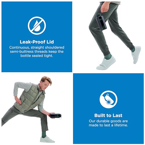 Image of Nalgene 32 oz Wide Mouth Water Bottle | BPA-Free, Durable & Leak Proof, Lightweight Bottle for Hiking & Gym, Work & Travel