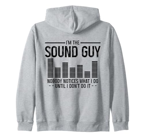 Sound Guy Funny Audio Engineer Técnico de sonido Sudadera con Capucha