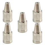 NYLIX 5PCS Metall Entlötdüse Lötspitze Hohe Hitze Elektrische Entlöten Für Elektronik Reparatur (1,2mm)