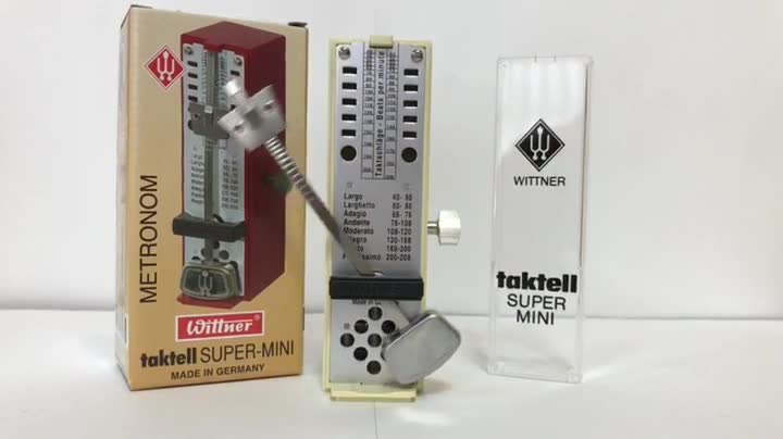 Amazon.co.jp: ウィットナー メトロノーム スーパーミニ アイボリー
