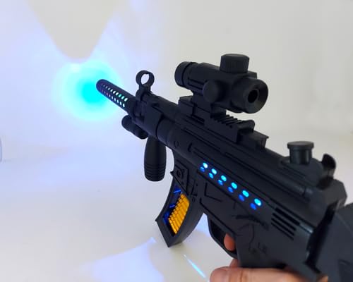 Brigamo γππ§ππ’π πΏπππ‘γ Premium HK MP5 Maschinenpistole SEK Polizei Spielzeug Pistole mit Licht & Sound - Siehe Video