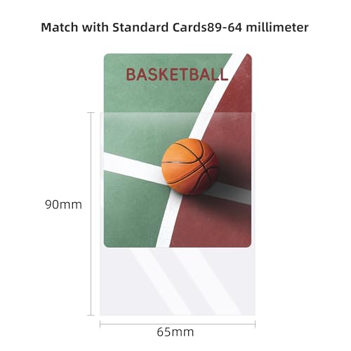 Image of Clear PP Cards Sleeves,100pcs 64.5x89.5mm,Perfect Protect for Pokemon Cards and Standard Sized TCG Trading Cards,.